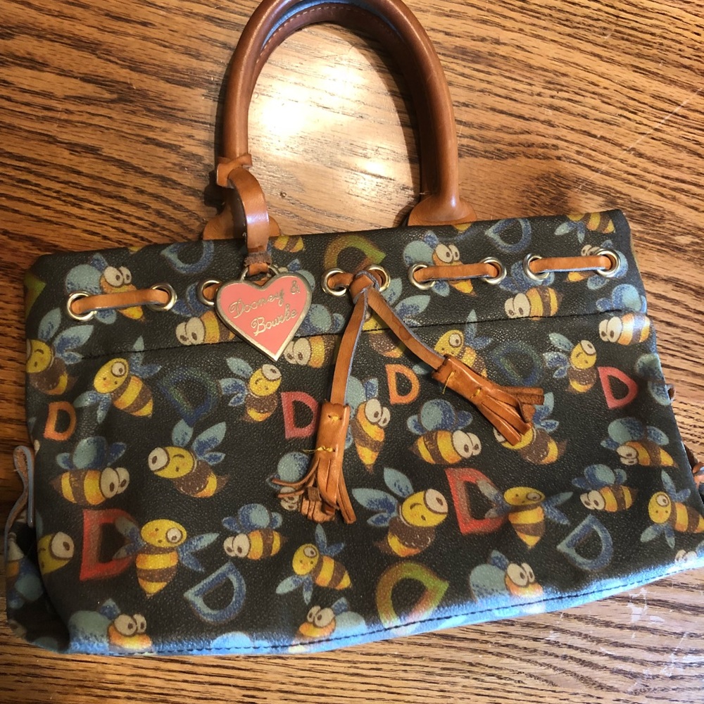 Dooney & Bourke Bumble Bee Tassel Handbag